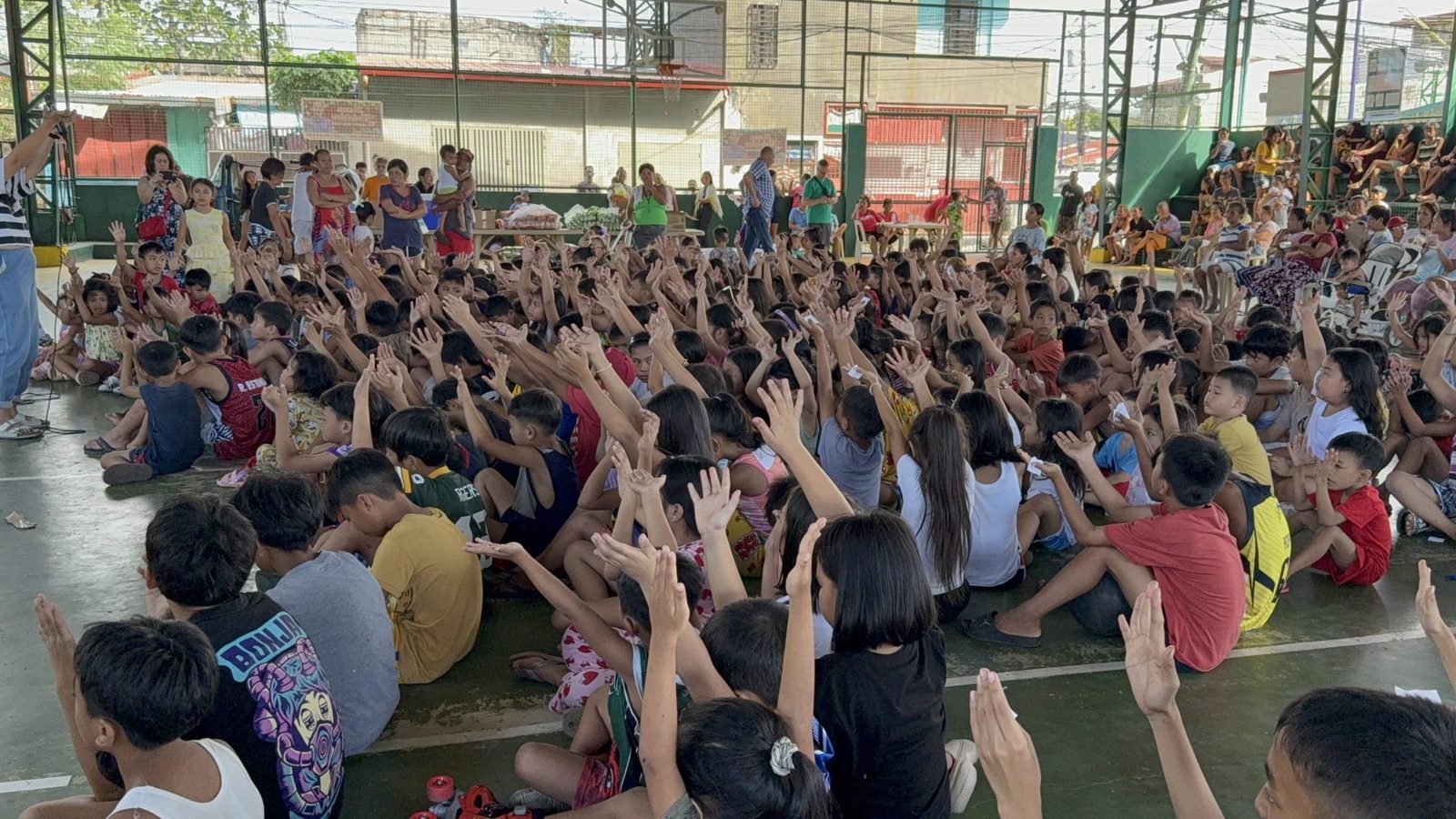 The heartfelt desire of the children to connect with Lord Jesus,